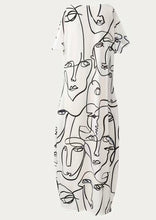 Cargar imagen en el visor de la galería, Henri • Vestido Abstracto