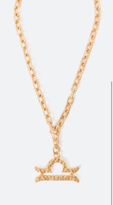 Zodiac “Libra” • Chain Necklace