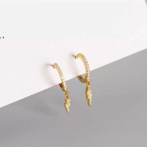 Andromeda • Gold Hoops