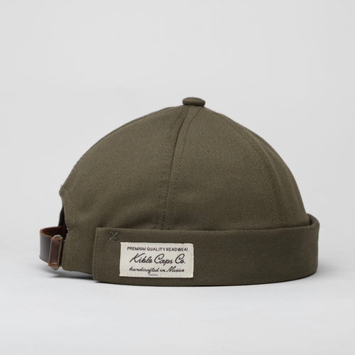 Olive Brimless • Kiblo Caps Co