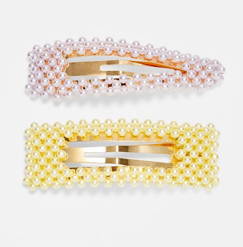 Sweet and Yellow | 2 Hair clips