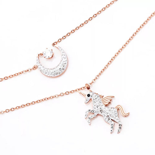 Moon Unicorn • necklace