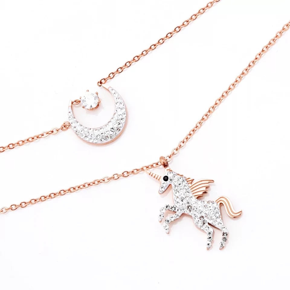 Moon Unicorn • necklace