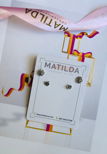 Kit 2 aretes | Flores