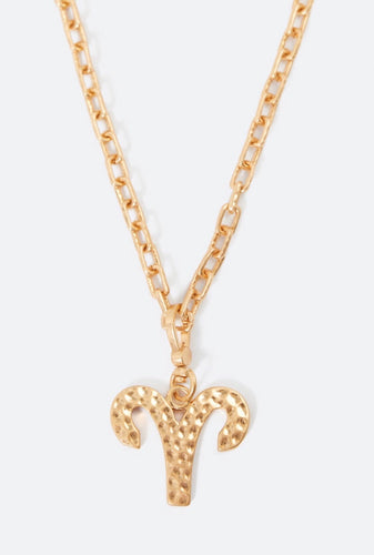 Zodiac “Aries” • Chain Necklace
